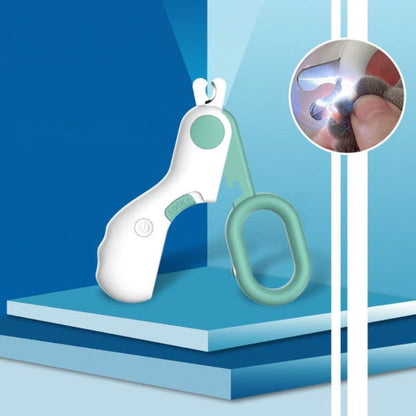 Professional Pet Nail Clipper Led Light Claw Grooming Scissors