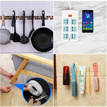 Ultra-Strong Double Sided Adhesive 3M Monster Tape 5M Home Appliance Waterproof Wall Stickers Home Improvement Resistant Tapes