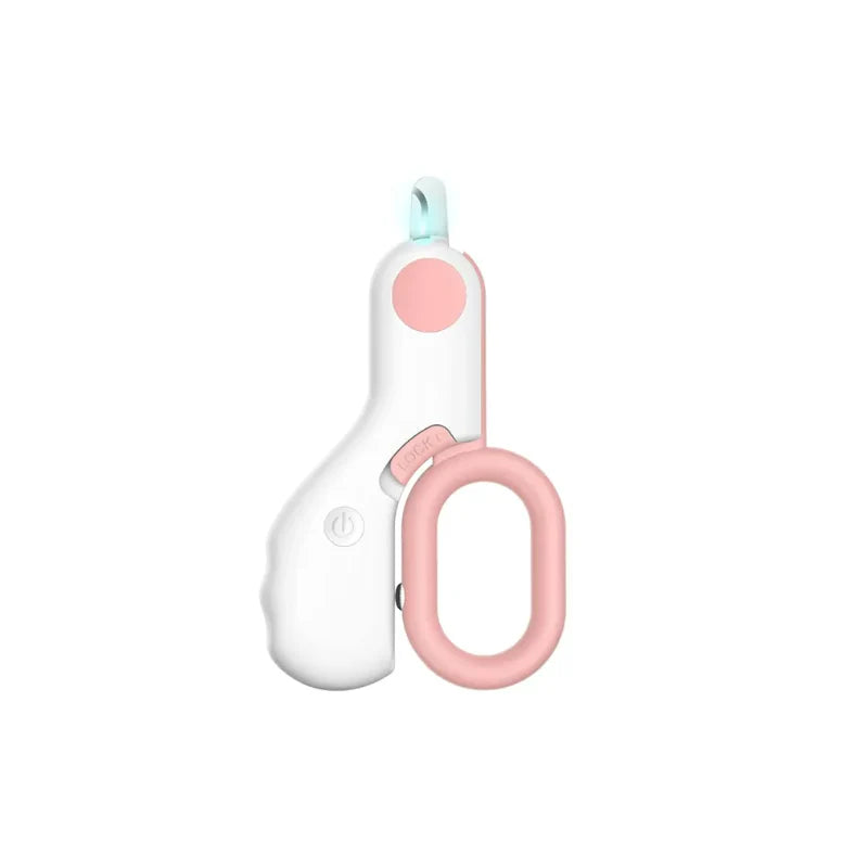Professional Pet Nail Clipper Led Light Claw Grooming Scissors