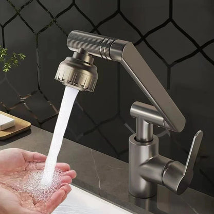 Royallure Kitchen Faucet with Sprayer - 360° Adjustable Arm Dual Water Modes