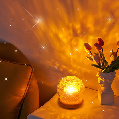 Star-Pattern Lamp | Celestial Mood & Romantic Night Projector